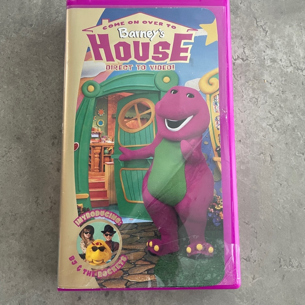 Barney's House VHS Tape